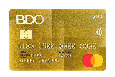 BDO Gold Mastercard