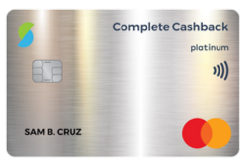 Security Bank Complete Cashback Platinum Mastercard