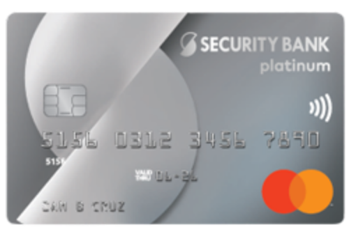 Security Bank Platinum Mastercard